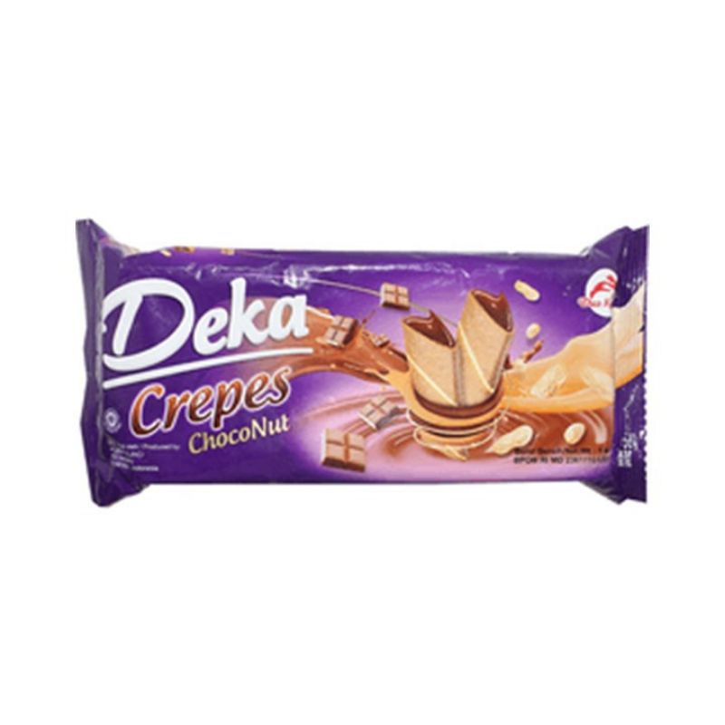 

Deka Crepes ChocoNut 1 box (isi 12 pcs@12gr)