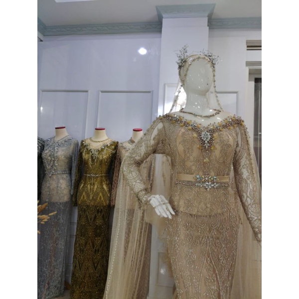 GAUN PENGANTIN/GAUN PENGANTIN MEWAH