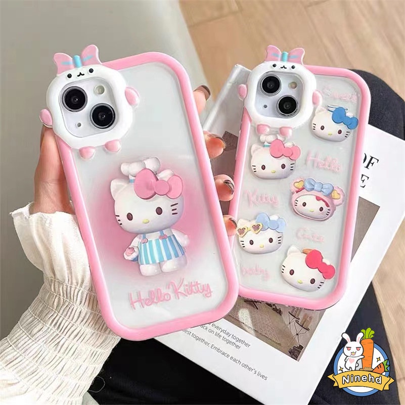 Soft Case Tpu Motif Kartun Kucing Monster Untuk iPhone 14 13 12 11 Pro Max X Xr Xs Max 7 8 6 6s Plus SE 2020