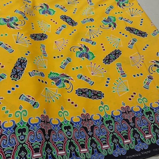 BATIK KATUN MOTIF PAPUA/batik katun /kain batik meteran
