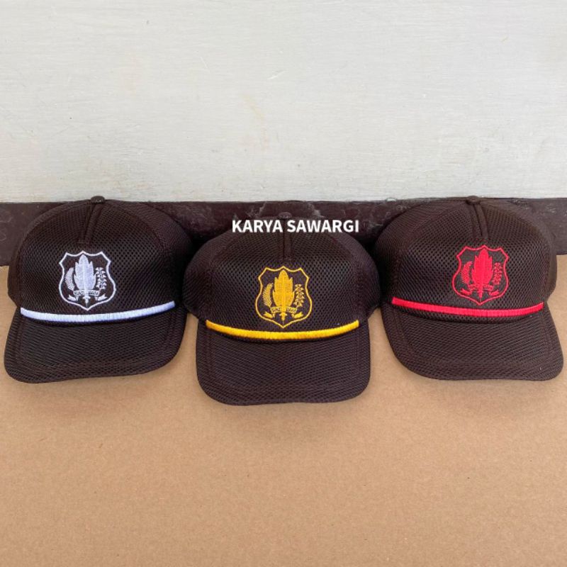 Topi satpam topi jaring satpam danru berkualitas