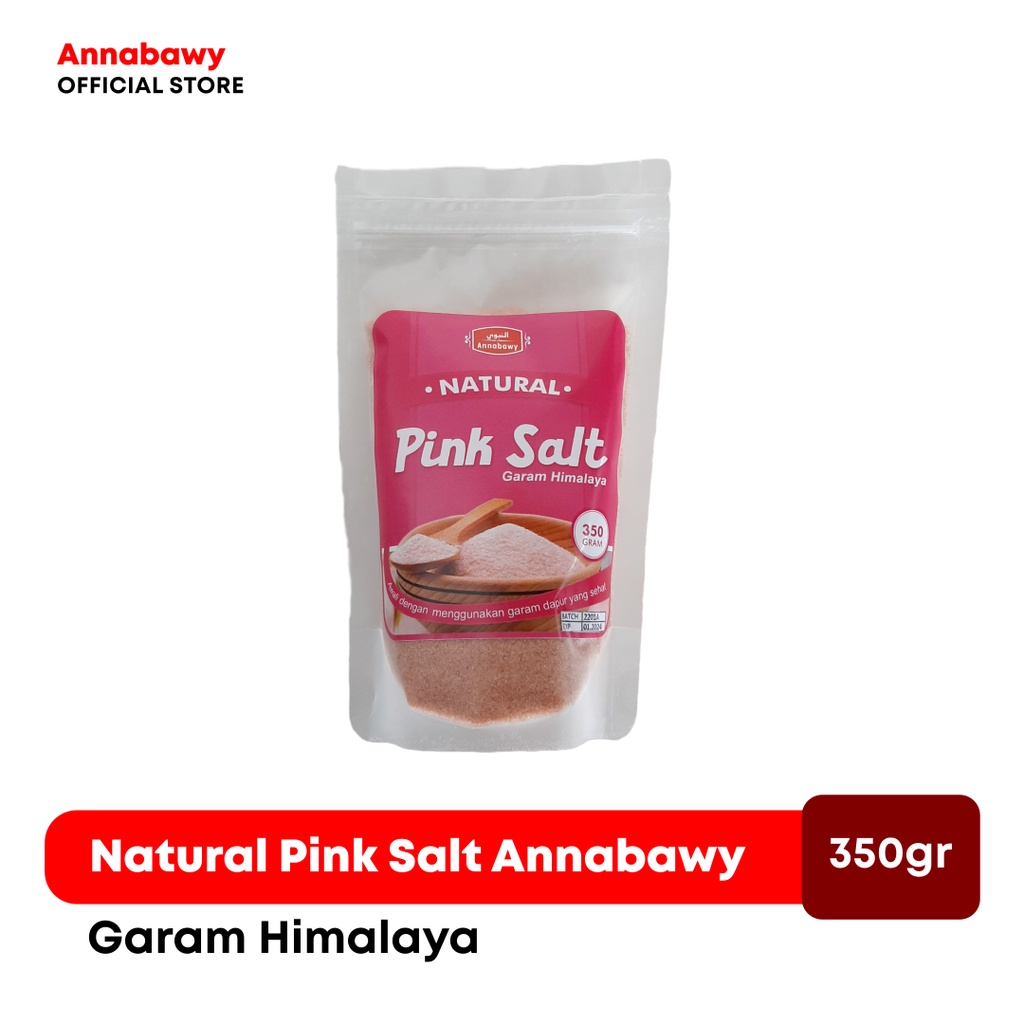 

Garam Himalaya / Himalayan Salt / Natural Pink Salt Annabawy Original - 350 gram ORIGINAL