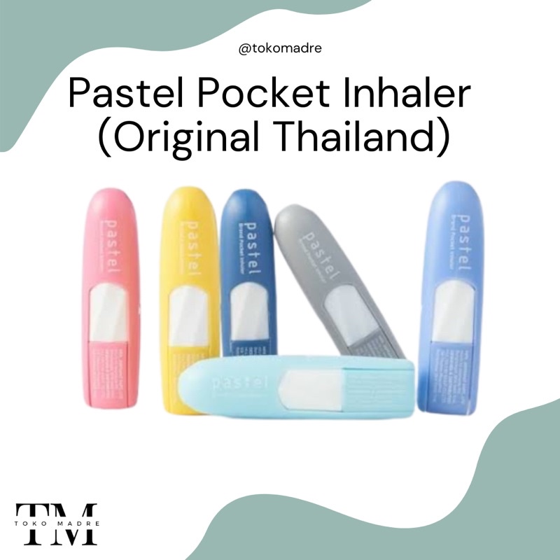 [SIAP KIRIM] MADRE - Pocket Inhaler by Pastel