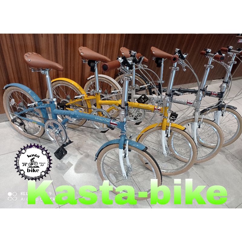 Sepeda Lipat LONDON TAXI Folding Bike 206s 20inch