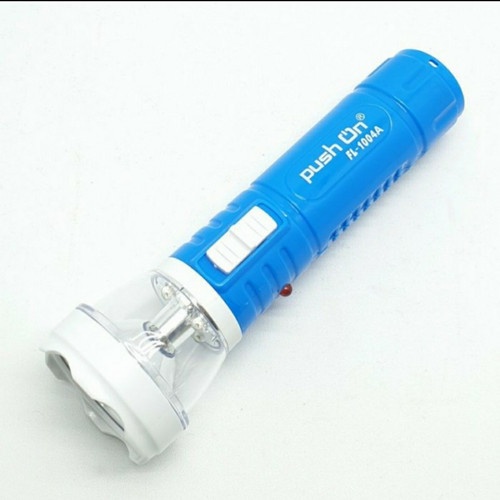 senter push on/FL-1004A/LED/RECHARGEABLE 500mAH/ SENTER CAS CHARGE