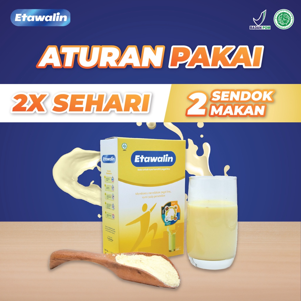Etawalin Susu kambing Atasi Nyeri Sendi Dan Asam Urat Original 5 Box