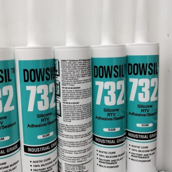 

Dow corning RTV 732 clear/ Dowsil 732 silicone sealant clear