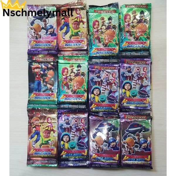 MAINAN TRADING CARD GAME BT21 BTS KARTUN KARTU KOLEKSI ANAK BOBOIBOY TERMURAH . PLAYING CARD KARAKTE