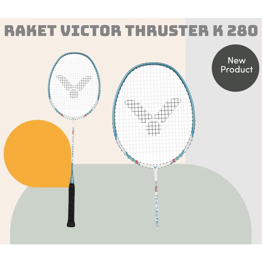Raket Badminton Victor Thruster K 280 Original Raket Victor