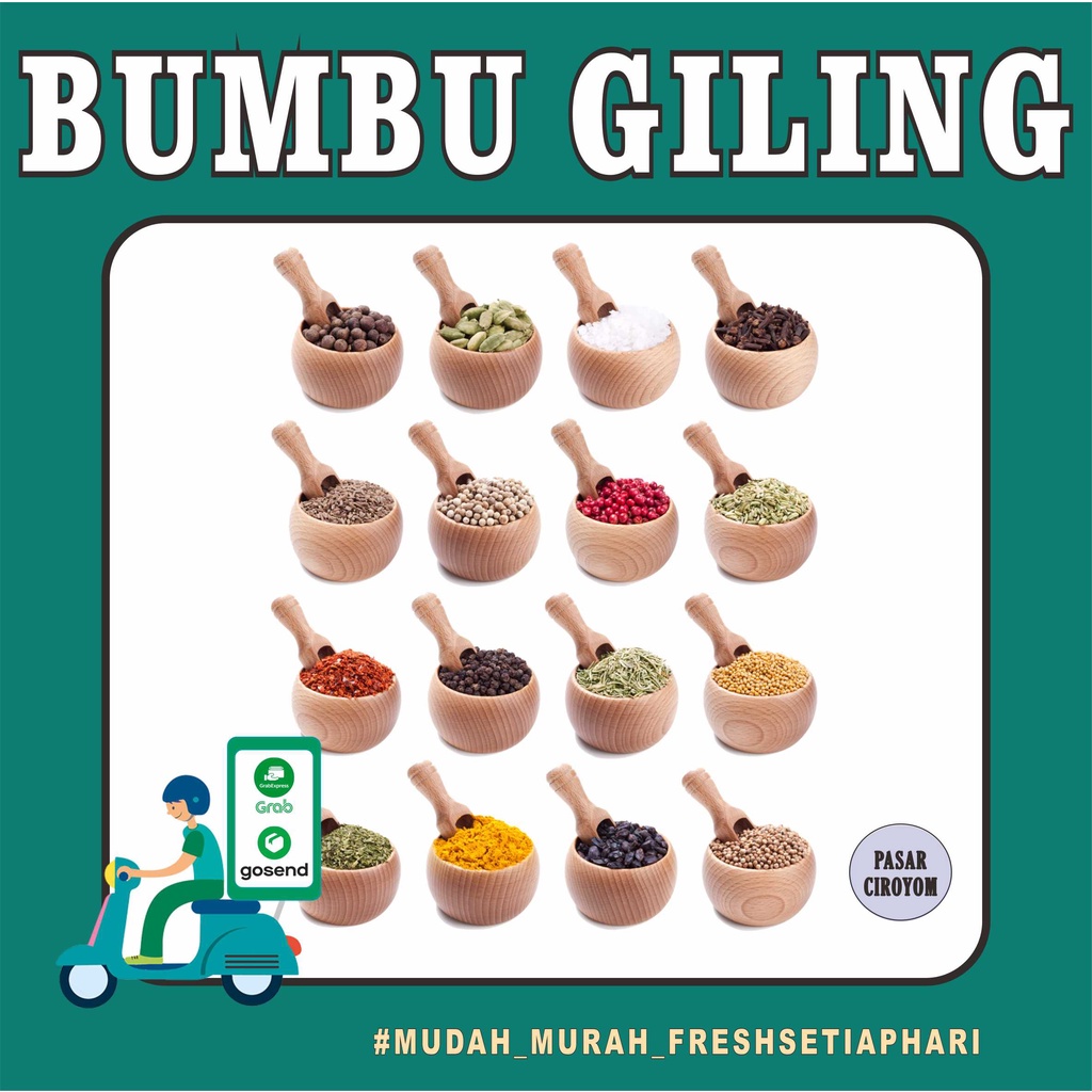 

BUMBU GILING BASAH LENGKAP FRESH MURAH BANDUNG