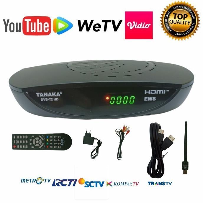 GROSIR SET TOP BOX TV DIGITAL TANAKA T2 NEW PRODUK BARU
