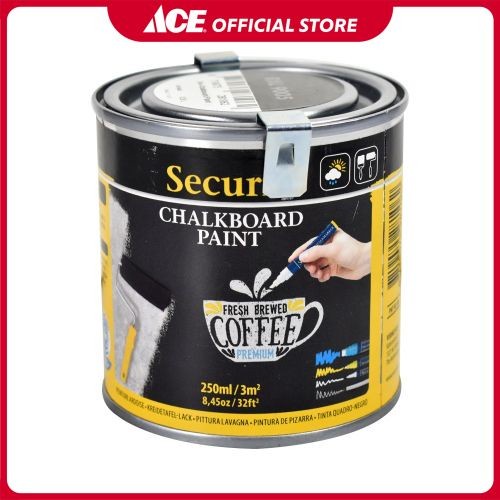 

Papan Tulis Ace - Securit Cat Chalkboard 250 Ml - Hitam