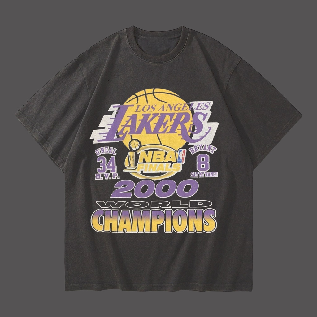 LAKERS NBA LOS ANGELES VINTAGE T-SHIRT STYLE OVERSIZE