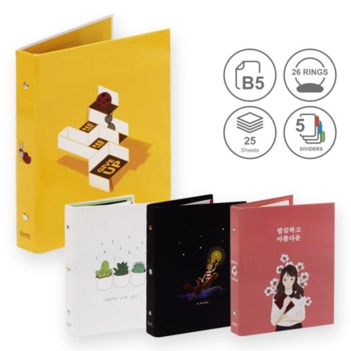 

Bantex Binder Kuliah Sekolah Size B5 26 Lubang / Binder A5 20 Lubang