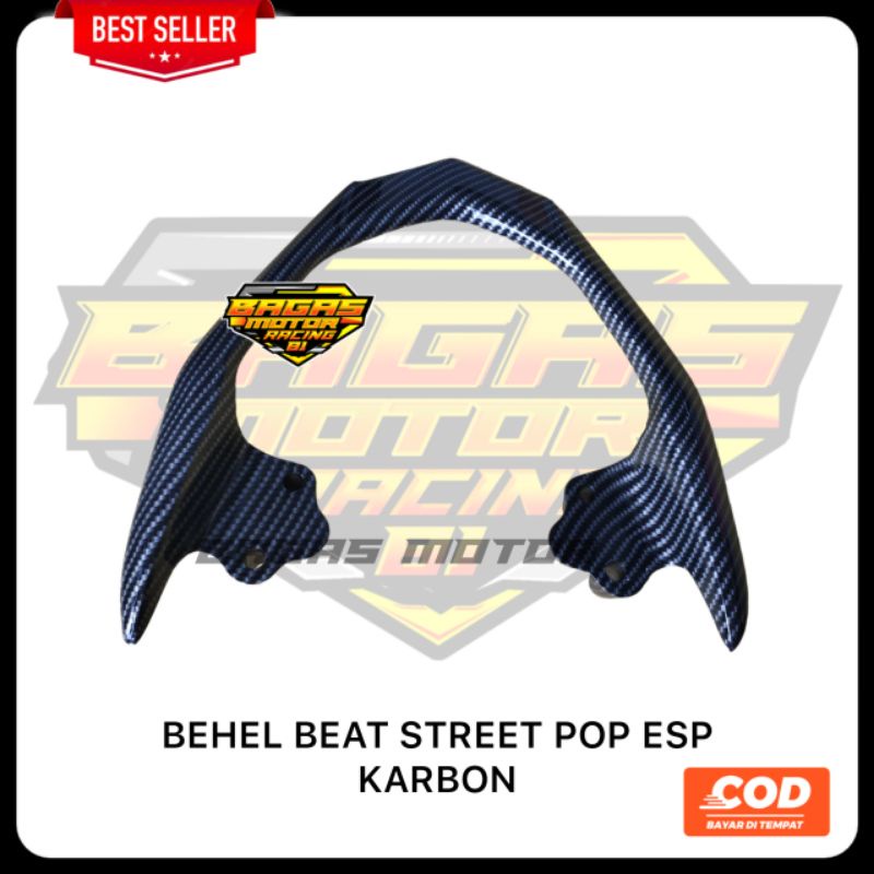 VARIASI BEHEL BEGEL PLANGER PEGANGAN JOK BELAKANG BEAT STREET POP ESP KARBON