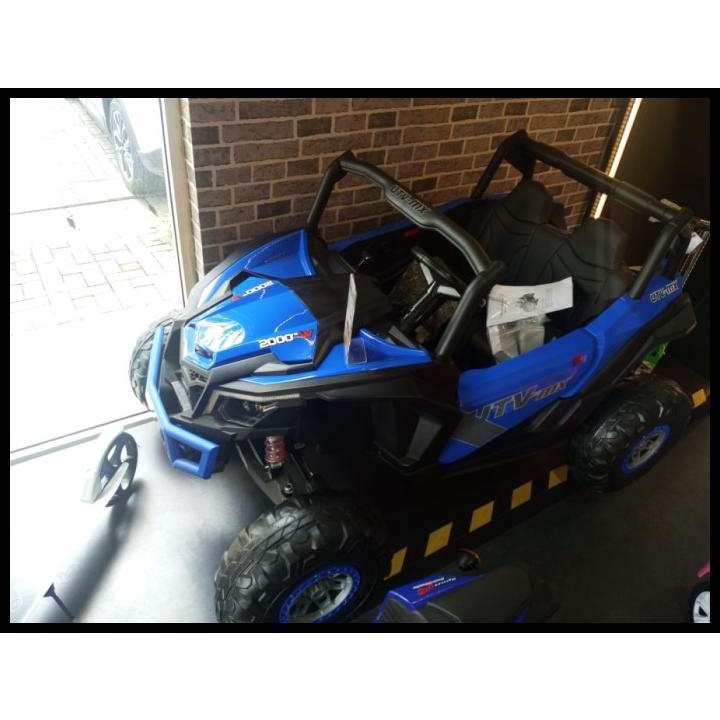 Promo Mainan Mobil Aki Anak Uk 803 Unikid Utv Ban Karet 24V Jumbo Size Jeep