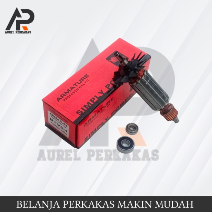 [READY] Armature Mt 954 Untuk Mesin Gerinda Maktec 954 Dan Sejenisnya / Perlengkapan Rumah Tangga Mu