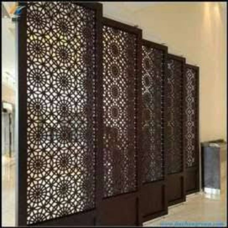 Partisi HMR Motif Cutting Laser