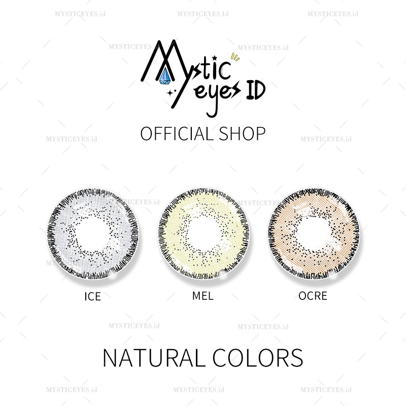 [✅COD] MYSTICEYES SOFTLENS NATURAL COLORS SERI 14.2MM (NORMAL)