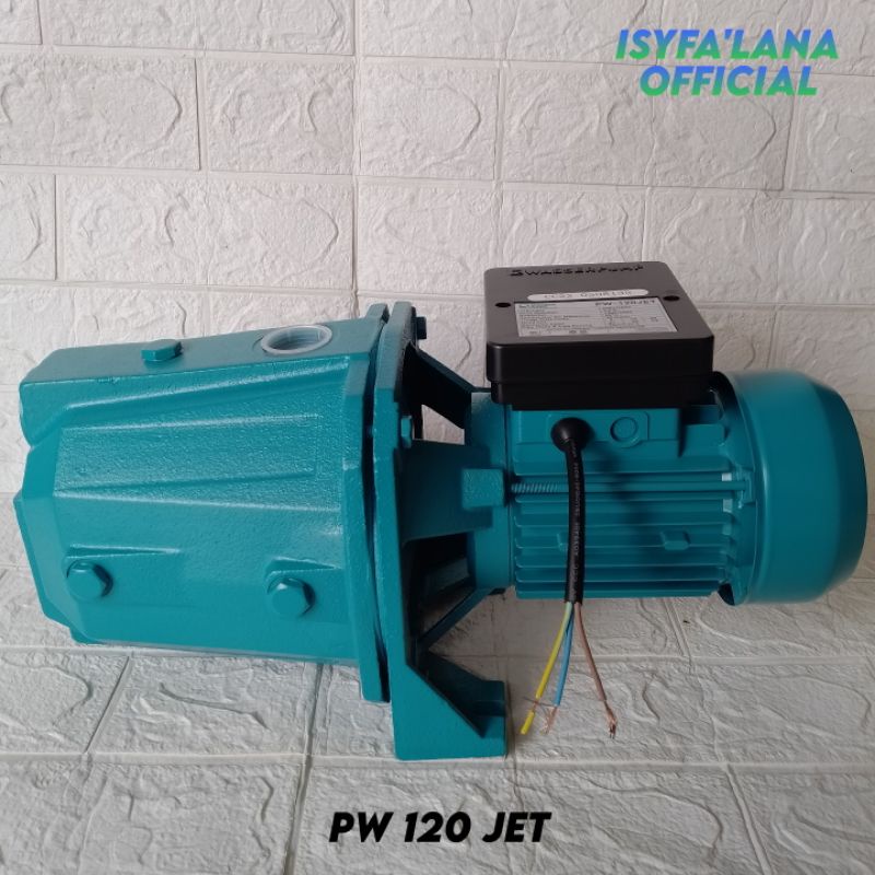 Mesin Pompa Air Wasser PW-120 JET semi jetpump