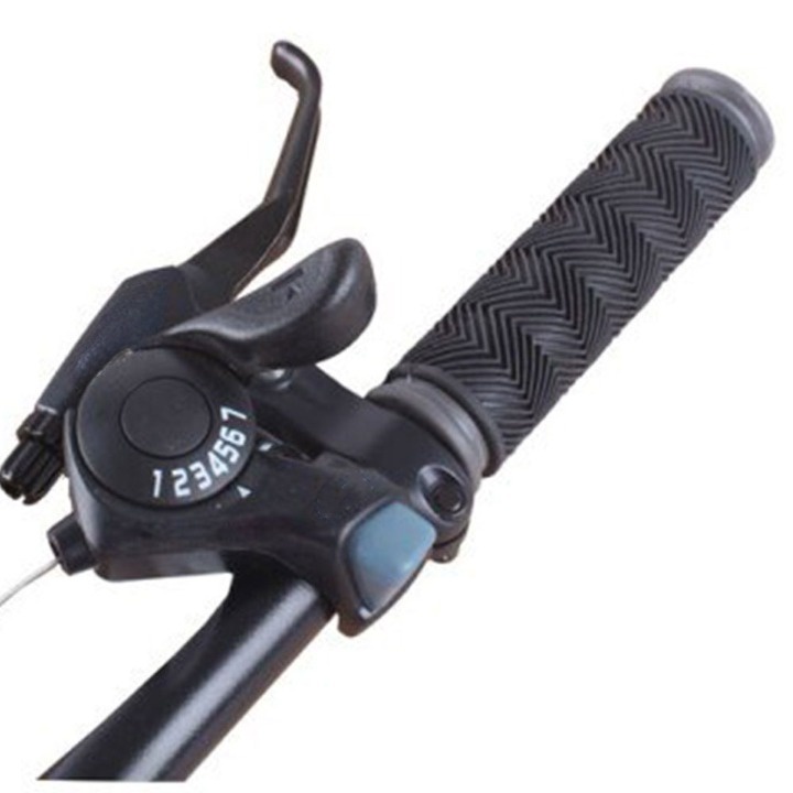 (( JEMPOL )) Sepasang shifters Tourney 7 Speed Trigger Shifter Sepeda Gunung 2 PCS - SL-TX30 - Black