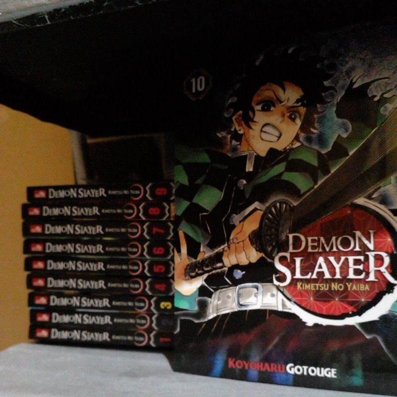 Demon Slayer vol 1-10 set komik manga kimetsu no yaiba