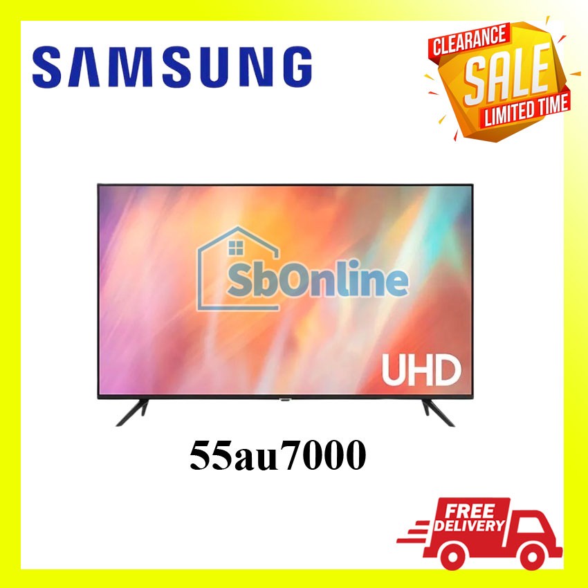 TV SAMSUNG Crystal UHD 4K 55au7000