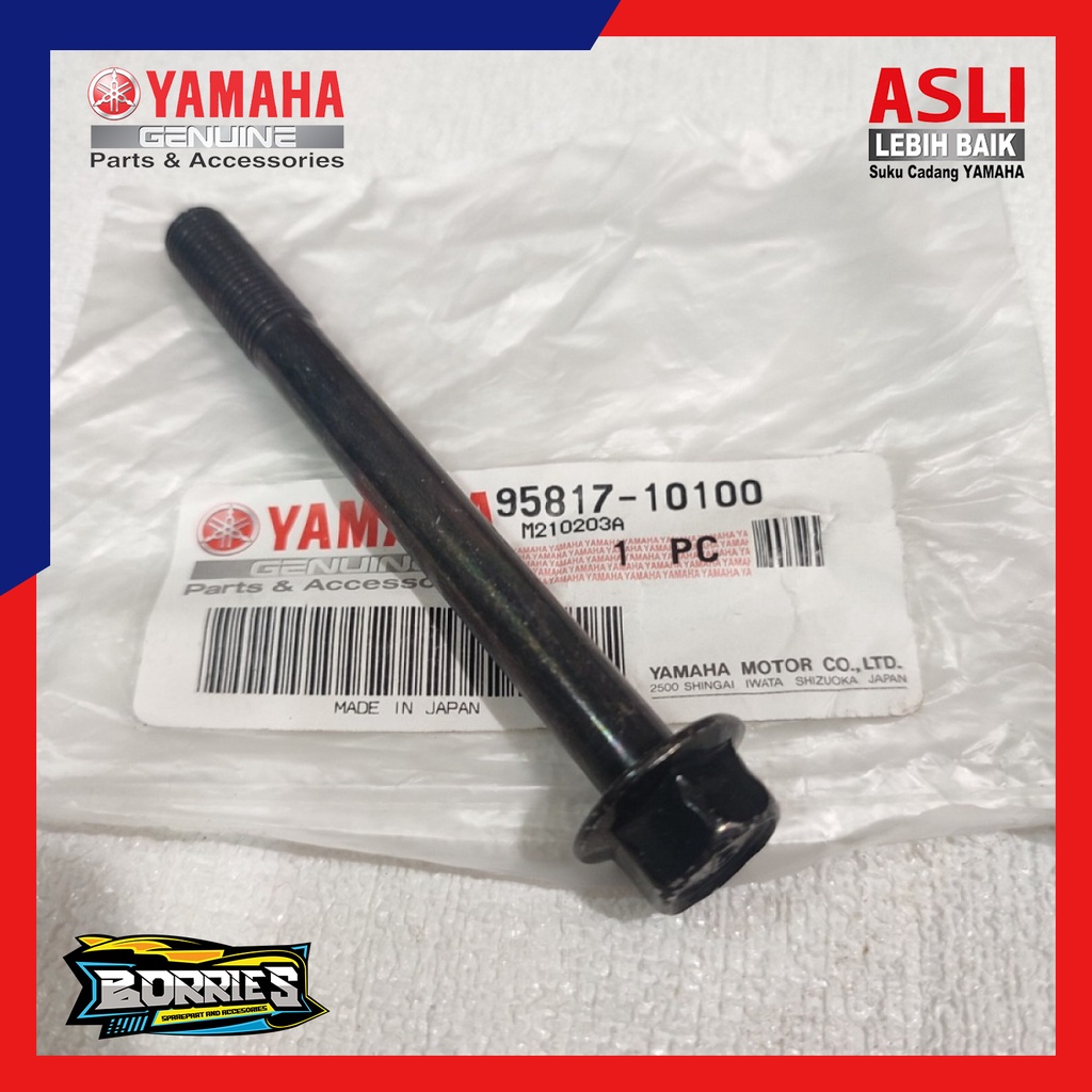 BAUT MESIN BELAKANG RX KING 95817-10100 ASLI YAMAHA