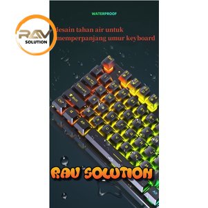 keyboard gaming and mouse  set combo RGB SHIPADOO-D280/keyboard mouse gaming mechanical/Support All Komputer/laptop  - RAV SOLUTION