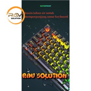 keyboard gaming and mouse  set combo RGB SHIPADOO-D280/keyboard mouse gaming mechanical/Support All Komputer/laptop  - RAV SOLUTION