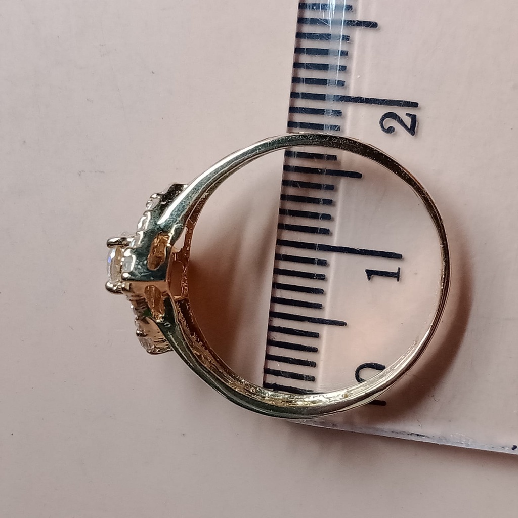 Cincin emas 17K - 2.3 gr kadar 750 - 3939