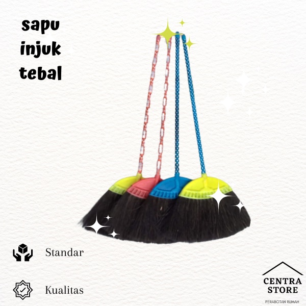 Sapu Lantai Injuk /Alat Kebersihan Gagang