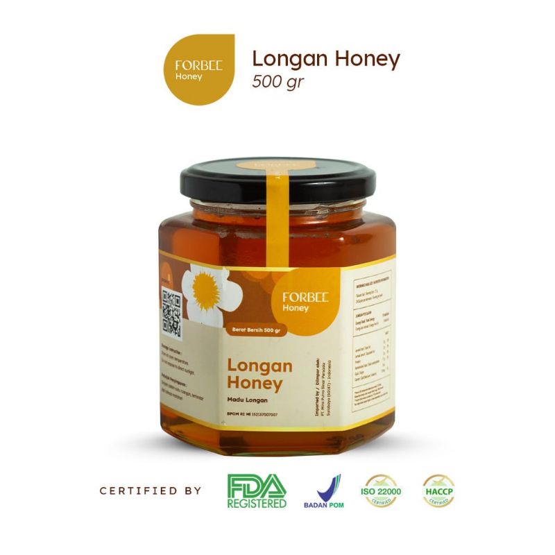 

Forbee Longan Honey 500 gram