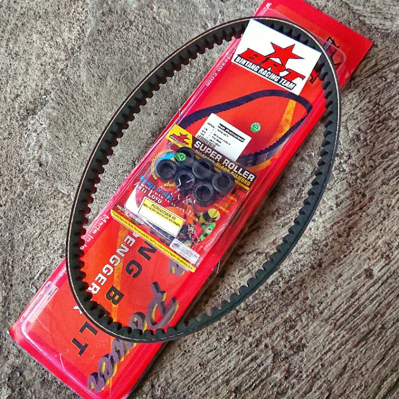 Van Belt BRT RACING V Belt Vario 125 Old Lama  KZR Vario 125 lampu bohlam BINTANG RACING TEAM