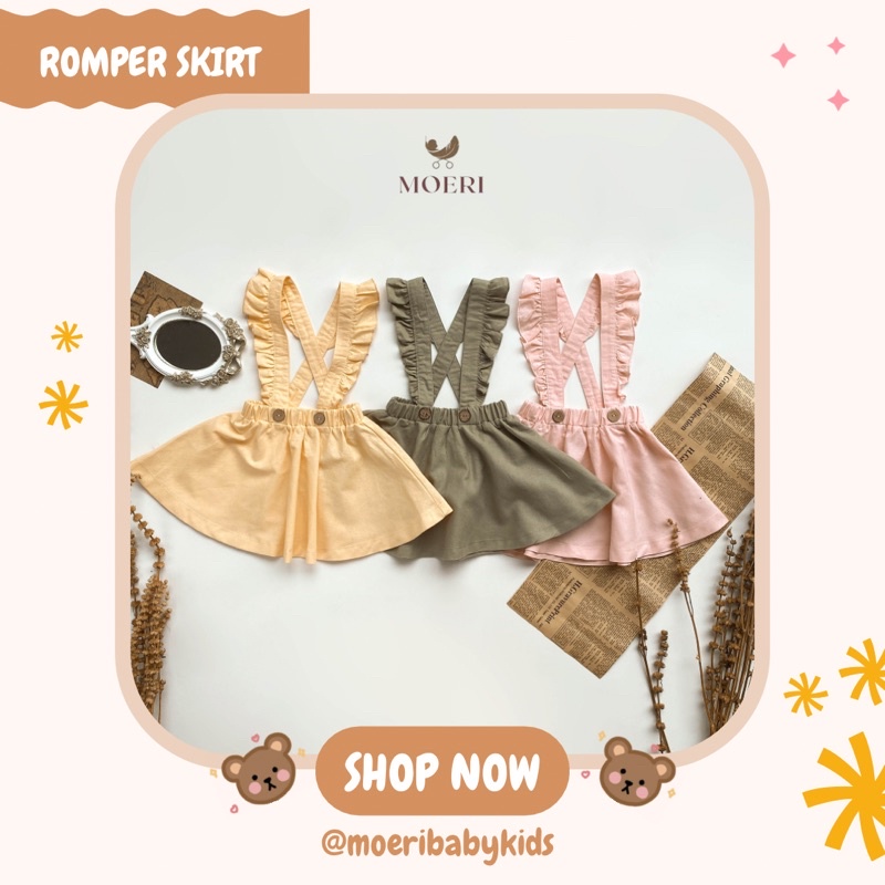 MOERI - Romper Skirt - Romper Anak