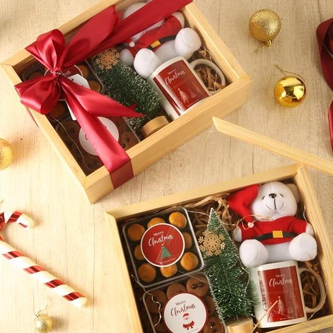 

MURAH HAMPERS CHRISTMAS ACRYLIC BOX / HAMPERS NATAL / NEW YEAR HAMPERS G6945654ERE