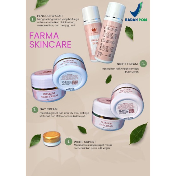 Farma skincare BPOM / ecer Farma skincare BPOM / Farma original / cream Farma label dokter / Farma BPOM