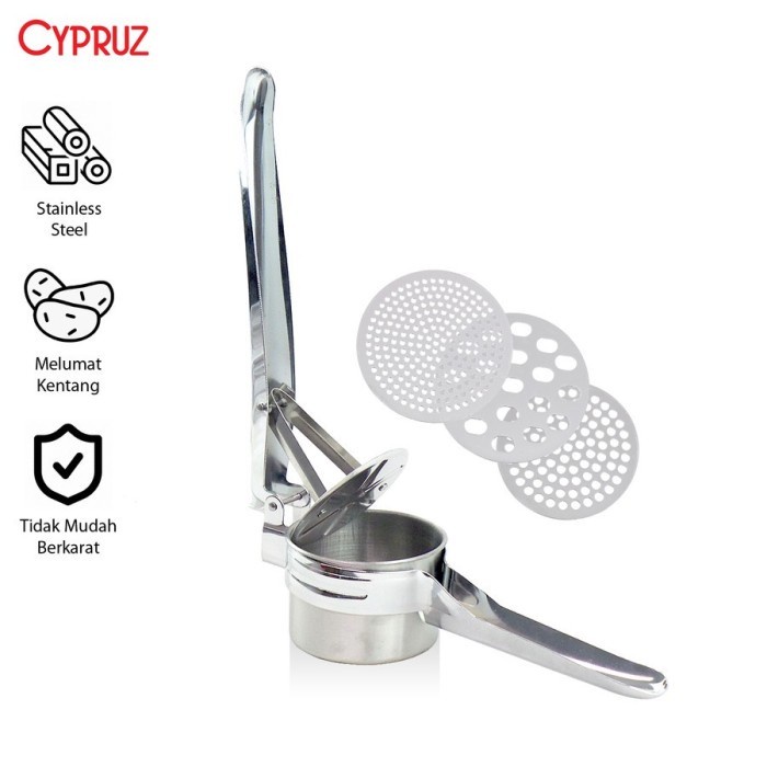 Cypruz AD-1601J Pelumat Kentang Panjang Potato Ricer