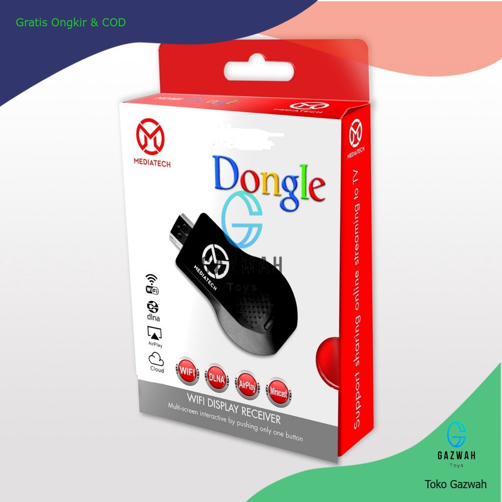 Mediatech Anycast  / Wifi Display / TV Dongle / Miracast / Video