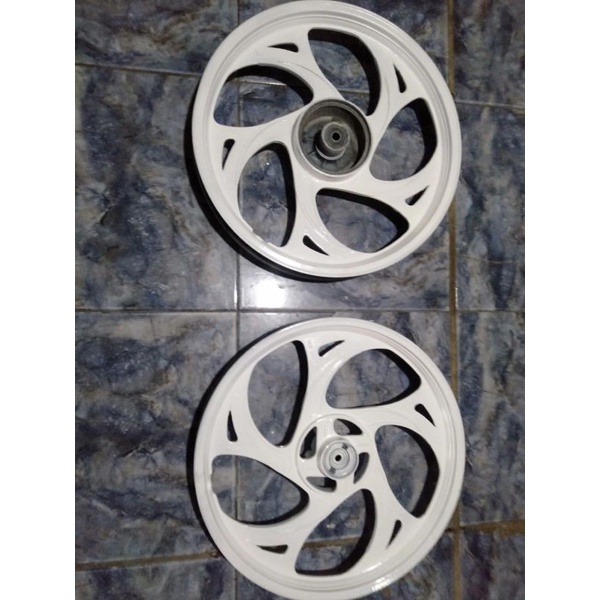 Velg ZCV Set Shogun 110 125 Smash 110 Old New Depan Belakang Full Ori SGP