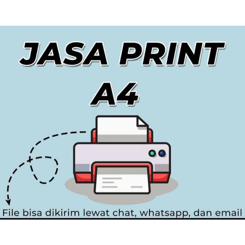 

Jasa Print Cetak Dokumen Kertas HVS A4 Hitam Warna