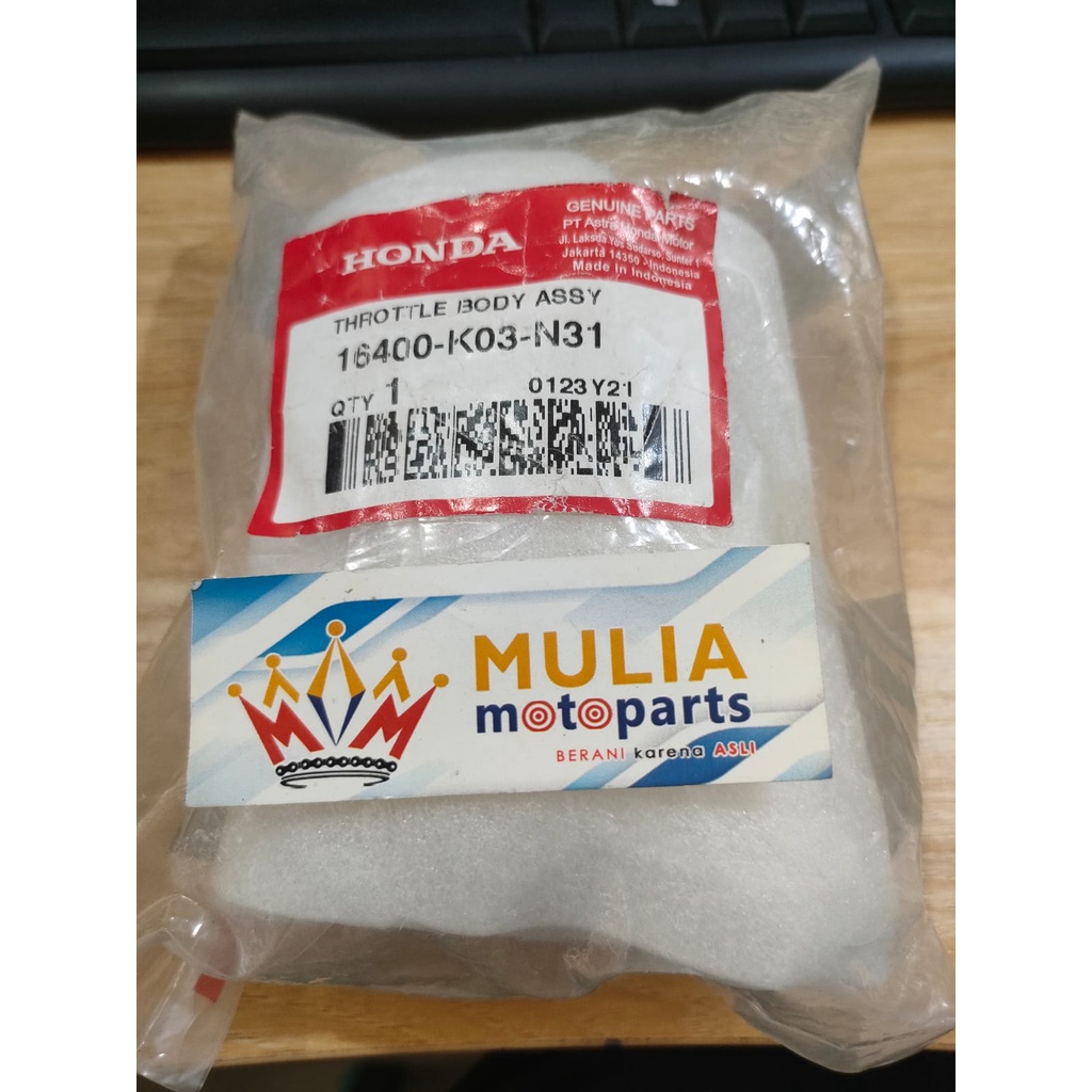 16400-K03-N31 ORI HGP Throttle Body Assy – Honda Revo FI