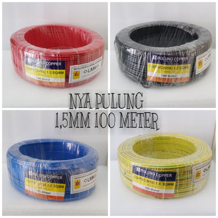 Kabel Engkel/Nya Pulung 1,5Mm 100 Meter Cod