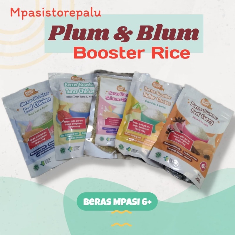

PLUM BLUM BERAS BOOSTER 200 GR / BERAS MPASI