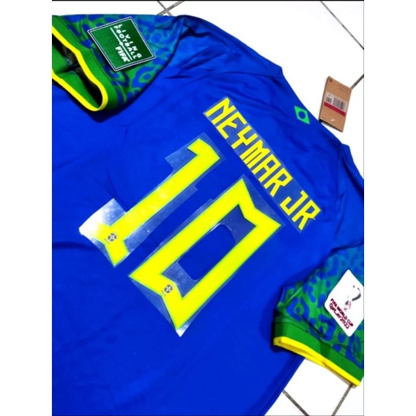 JERSEY BAJU BOLA BRAZIL AWAY 2022 WORLD_CUP GRADE ORI