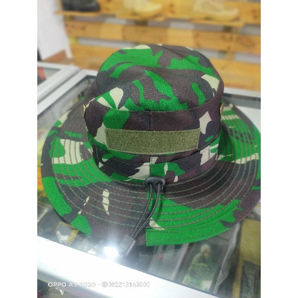 Topi rimba loreng TNI | Topi rimba terlaris | COD bayar di tempat