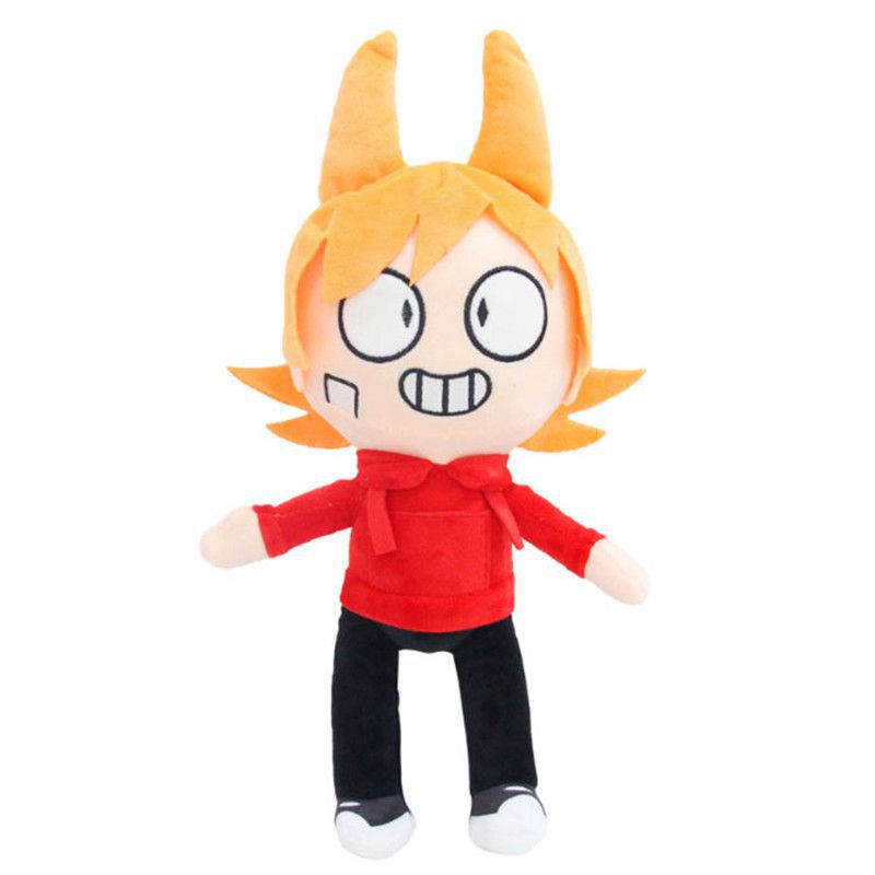 【Ready Stock！！】Youtube New Exclusive Tom Eddsworld Tord Anime Plush Cartoon Edd Doll Toy Gift