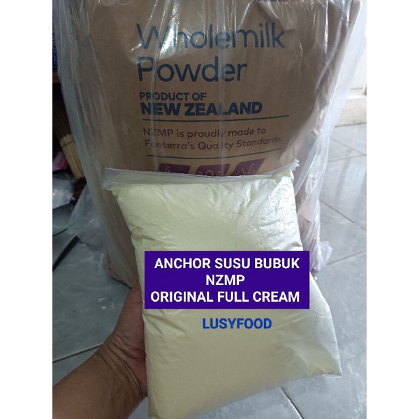 Susu bubuk full cream NZMP Anchor wholemilk original