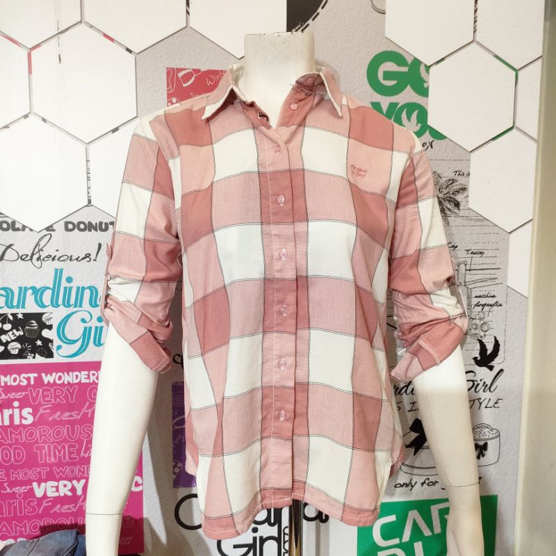 Kemeja Terbaru CARDINAL Girl ORIGINAL 100% , Kemeja Cewek ORIGINAL CARDINAL 100%