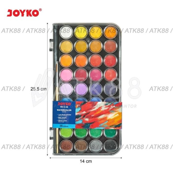 

Joyko Watercolour / Cat Air Block Wc-3-36 Best Seller
